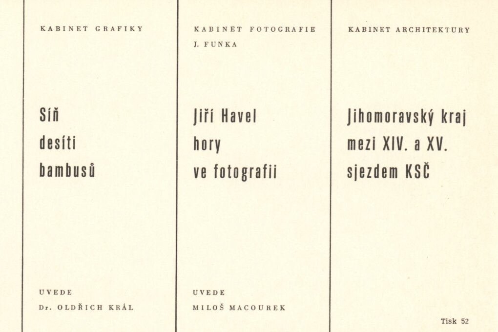 Jiří Havel. Hory ve fotografii neboli krásná posedlost